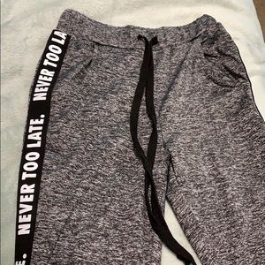 Gray Leggings